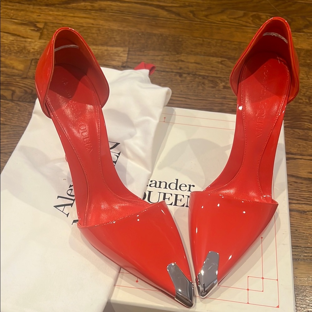 Alexander McQueen Red Stiletto Heels